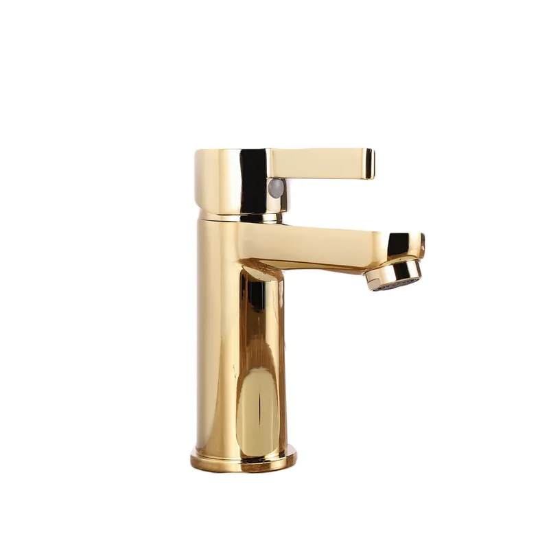 Don’t Miss Out Eviva Silky Gold Coated Single Handle Bathroom Sink Faucet