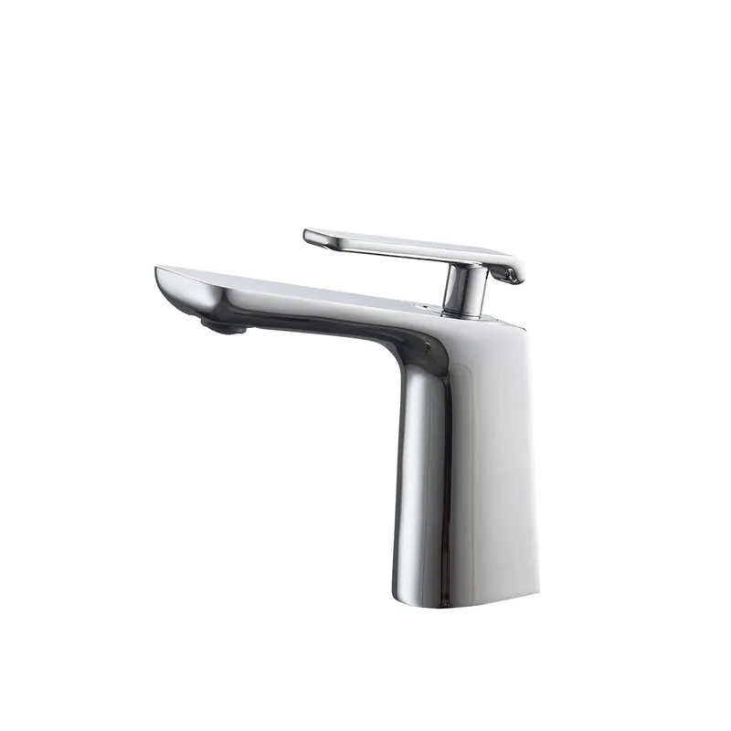 KubeBath Aqua Adatto 7" Single Hole Polished Chrome Bathroom Faucet Budget