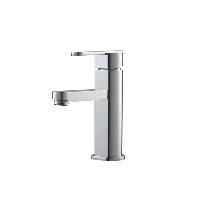 KubeBath Aqua Roundo 7" Single Hole Polished Chrome Mount Bathroom Faucet Original