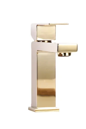 Eviva Ella Gold Coated Single Handle Bathroom Sink Faucet Discount