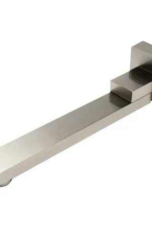 ALFI Brand AB7701-BN Brushed Nickel Wall-Mounted Solid Brass Square Foldable Tub Spout Discount