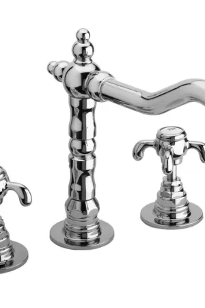 LaToscana Ornellaia Chrome Roman Tub Faucet With Cross Handles Super Sale