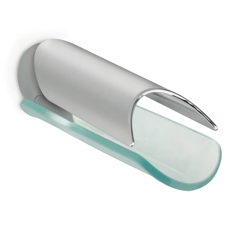 New Arrival LaToscana Morgana Chrome Wall-Mounted Tub Faucet With Glass Spout