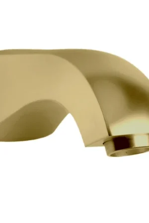 LaToscana Lady Matt Gold Wall-Mounted Tub Spout Worldwide Shipping