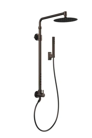 Factory Price PULSE ShowerSpas Atlantis 2.5 GPM Rain Shower System in Oil Rubbed Bronze Finish With 5-Power Nozzle and Single Function Hand Shower