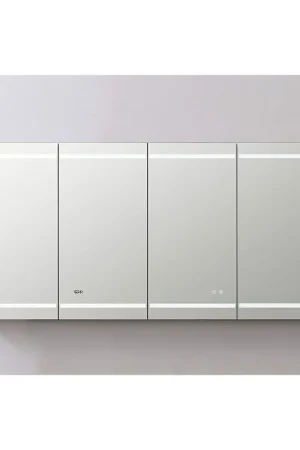 Aquadom Signature Royale 72" x 36" Rectangular Medicine Cabinet With Lighting, Defogger, Integrated LED 3X Magnifying Mirror And Electrical Outlet with USB New Release