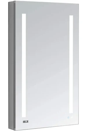 Aquadom Signature Royale Single View 24" x 40" Rectangular Right Hinged Medicine Cabinet With Lighting, Defogger, Integrated LED 3X Magnifying Mirror And Electrical Outlet with USB Hot Deal