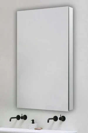 Fast Shipping Aquadom Royale 24" x 30" Rectangular Left-Hinged Recessed or Surface Mount Medicine Cabinet With LED Lighting, Touch Screen Button, Defogger