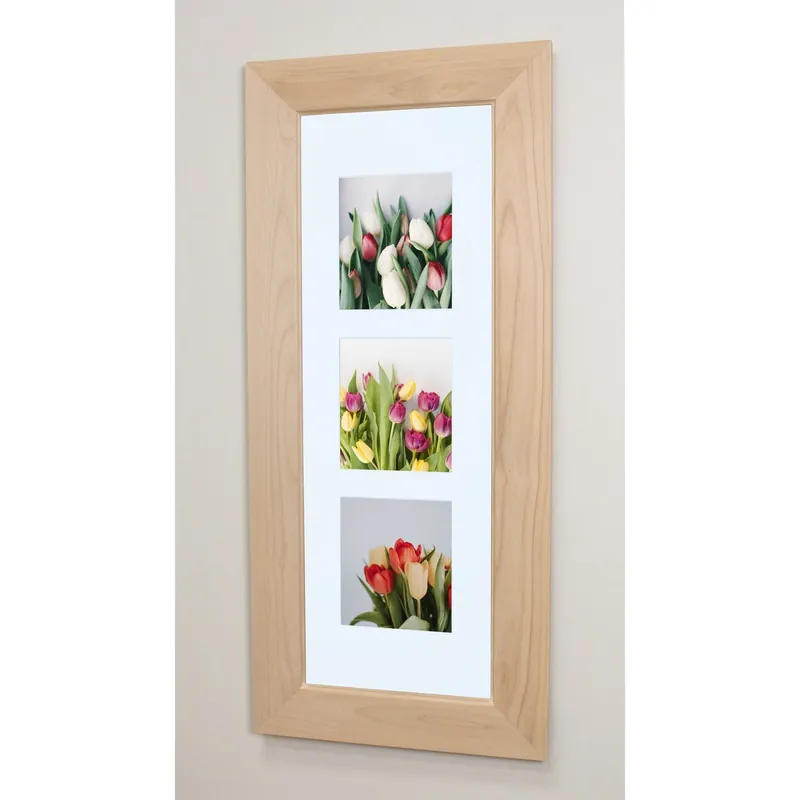 Fox Hollow Furnishings 14" x 36" Unfinished Flat XXL Recessed Picture Frame Medicine Cabinet Don’t Miss Out