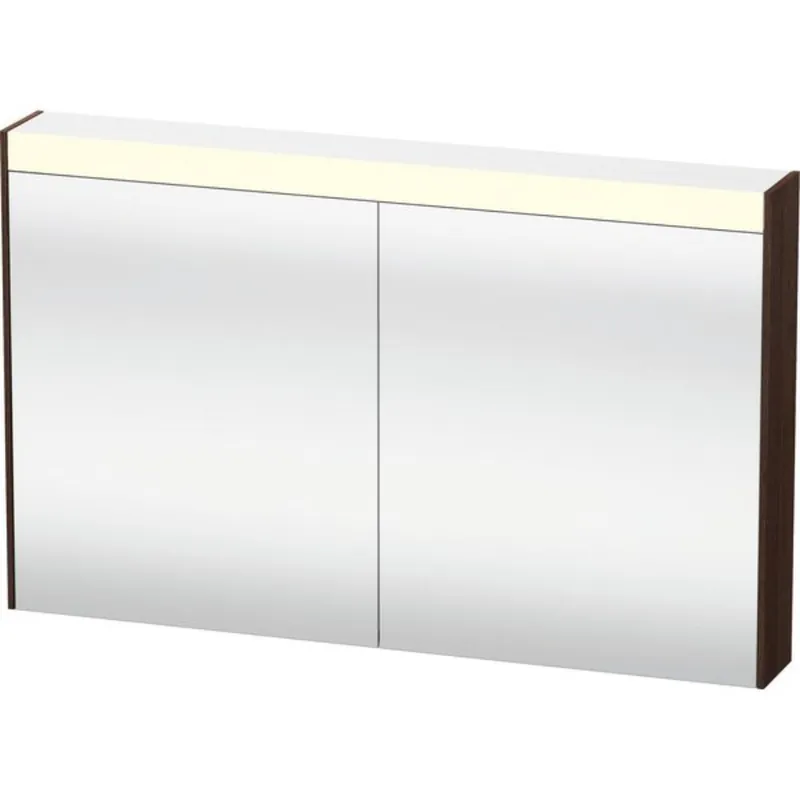Duravit Brioso 40" x 30" x 6" Mirror Cabinet With Lighting Chestnut Dark Markdown