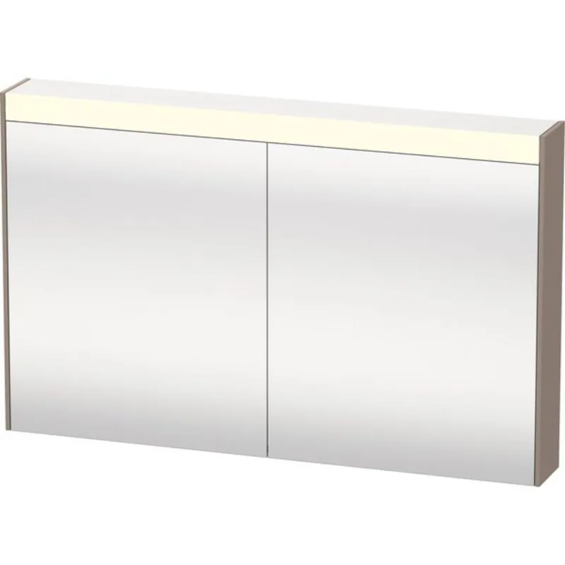 Duravit Brioso 40" x 30" x 6" Mirror Cabinet With Lighting Basalt Matt Special Discount