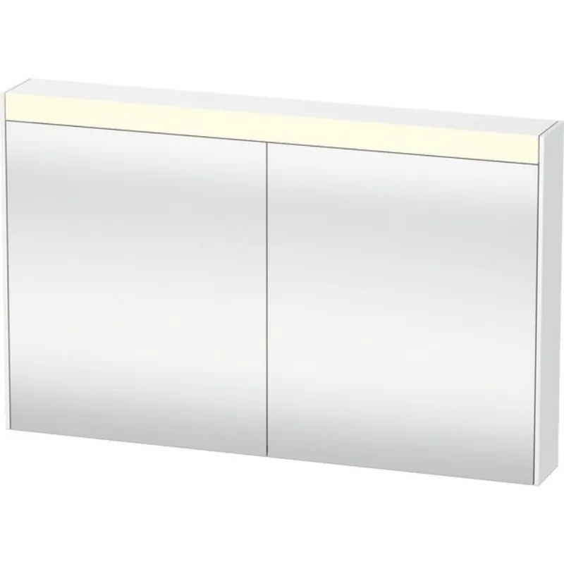 Duravit Brioso 40" x 30" x 6" Mirror Cabinet With Lighting White Matt Hot Deal