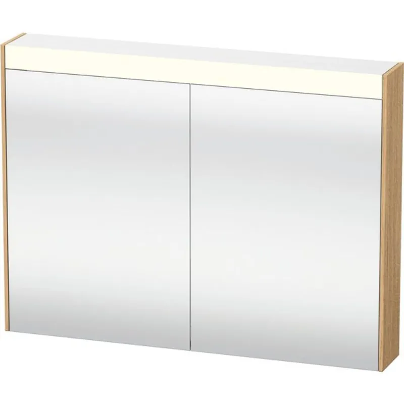 Duravit Brioso 32" x 30" x 6" Mirror Cabinet With Lighting Natural Oak Special Discount