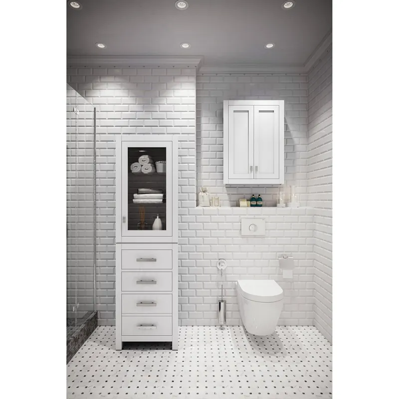Cheap Water Creation Madison Wall Cabinet In White
