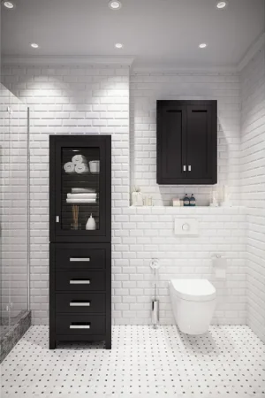 Water Creation Madison Wall Cabinet In Espresso Best Price