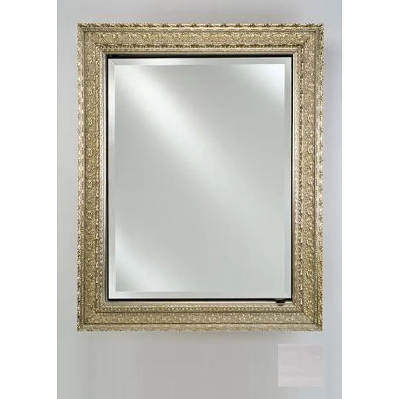 Afina Signature 20" x 30" Soho Stainless Recessed Reversible Hinged Single Door Medicine Cabinet With Beveled Edge Mirror Low Price