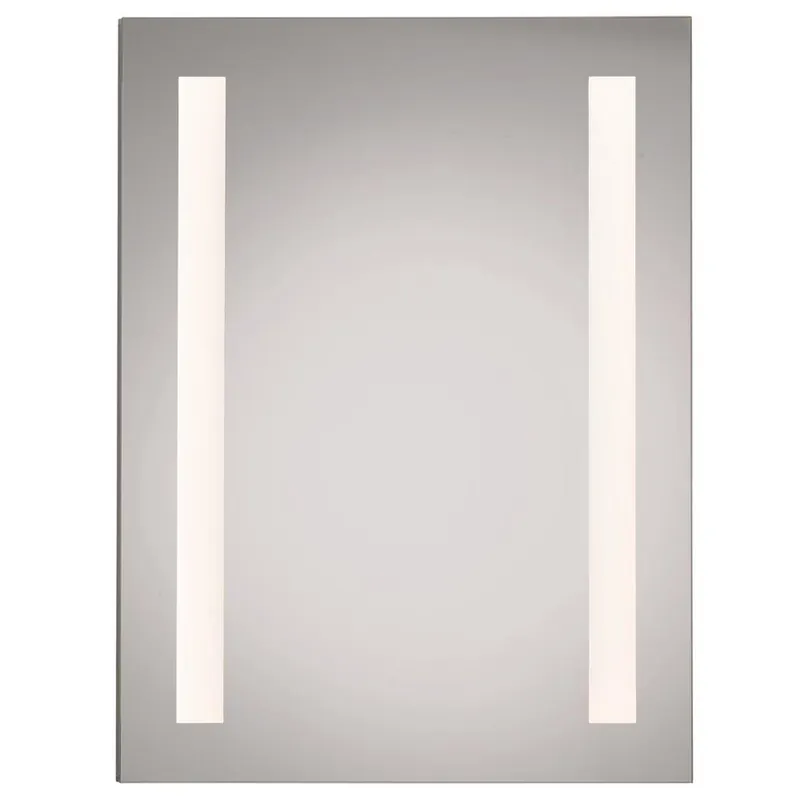 Afina Illume 24" x 30" Recessed Right Hinged Single Door Backlit LED Medicine Cabinet With Inside Electric, Nightlite and Polished Edge Mirror Buy Today