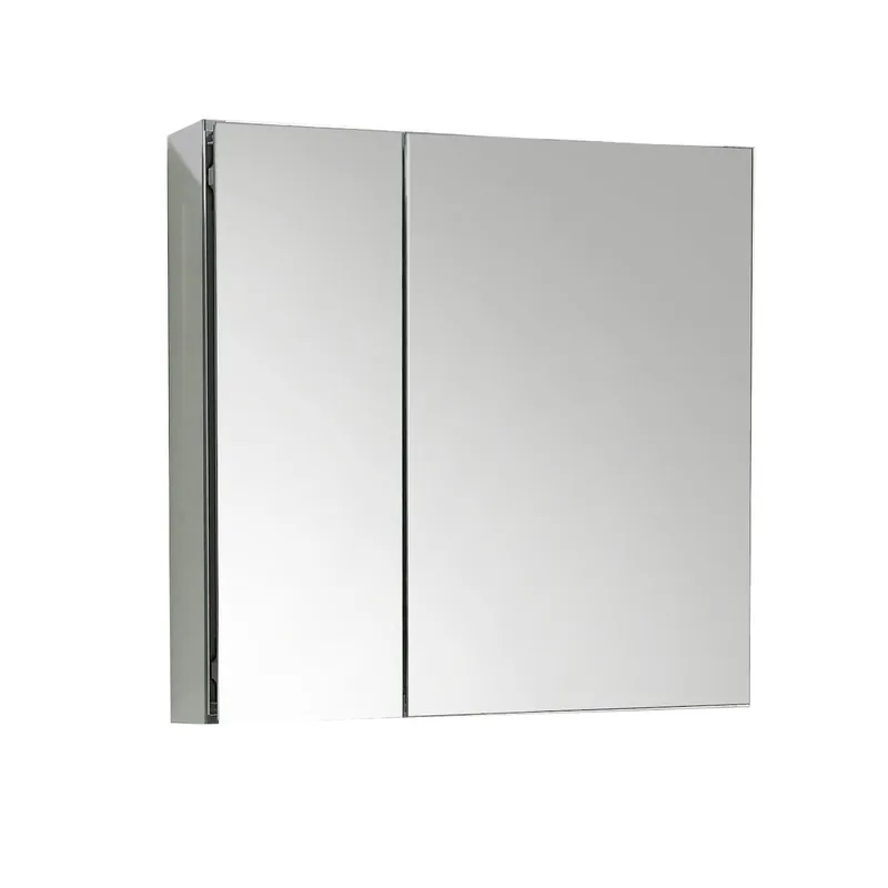 Price Cut Eviva Lazy 30" x 27" Wall-Mounted Mirror Medicine Cabinet Without Led Lights