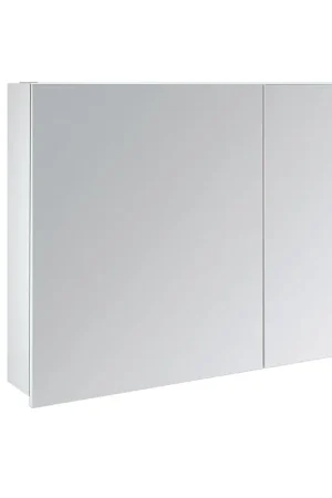 Royo Nika 32" x 24" Modern White Rectangle Mirror Cabinet Budget
