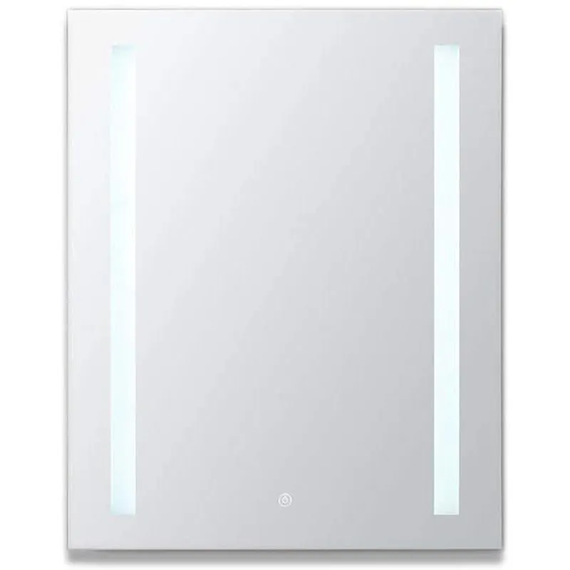 Bulk Order Aquadom Royale Basic 24" x 30" Single View Rectangle Right Hinged Recessed or Surface Mount Medicine Cabinet With LED Lighting, Touch Screen Button, Dimmer