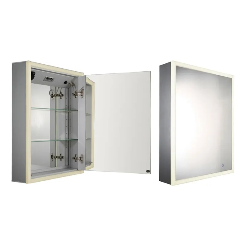 Whitehaus Musichaus WHLUN7055-OR Single Mirrored Door Medicine Cabinet With USB, SD Card, Bluetooth, FM Radio, Speakers, Defogger, & Dimmer One Day Deal