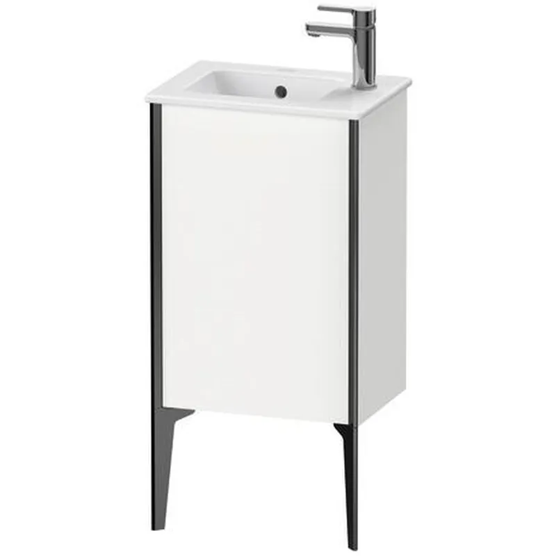 Duravit Xviu 16" x 23" x 11" One Door Floorstanding Vanity Unit With Right Hinge, White Matt (XV4480RB218) Hot Deal