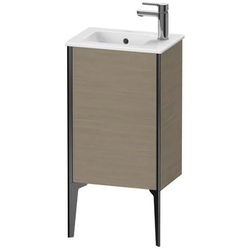 Fan Favorite Duravit Xviu 16" x 23" x 11" One Door Floorstanding Vanity Unit With Left Hinge, Oak Terra (XV4480LB235)