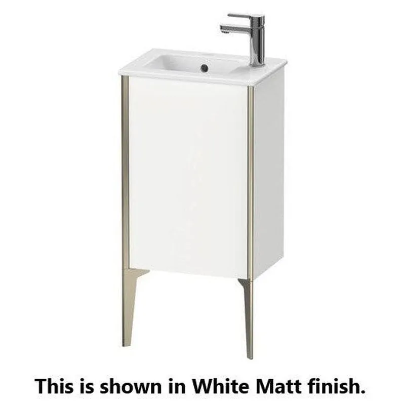 Duravit Xviu 16" x 23" x 11" One Door Floorstanding Vanity Unit With Left Hinge, Pine Silver (XV4480LB131) Flash Sale