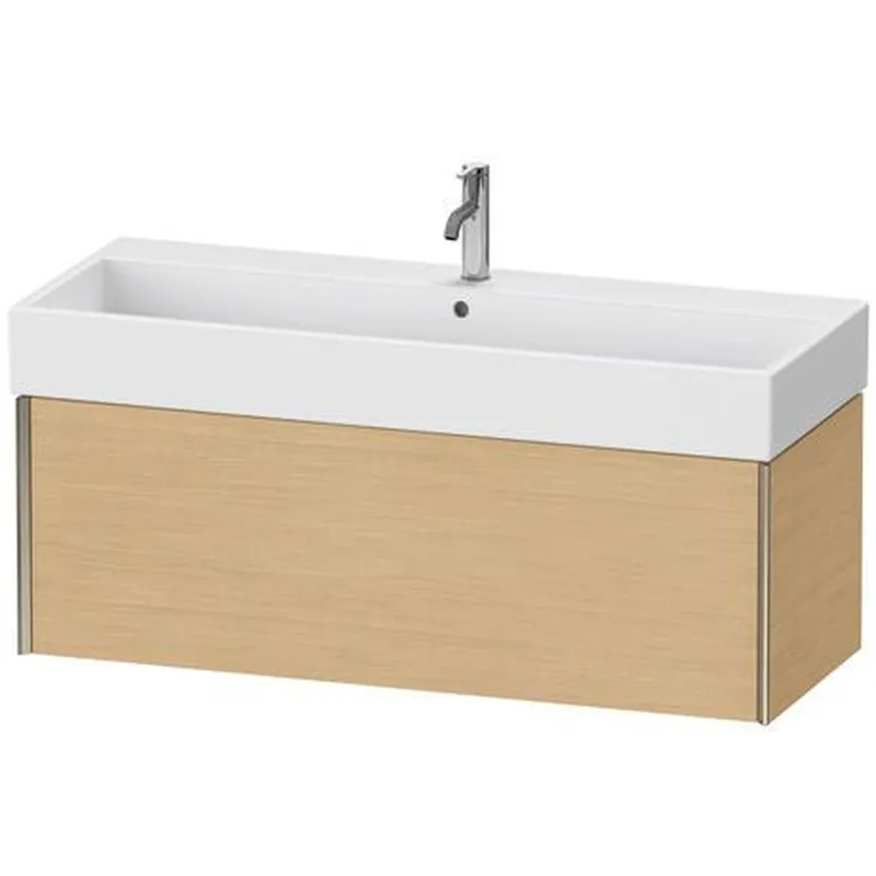 Duravit Xviu 47" x 16" x 18" One Drawer Wall-Mount Vanity Unit, Natural Oak (XV42380B130) Mega Sale