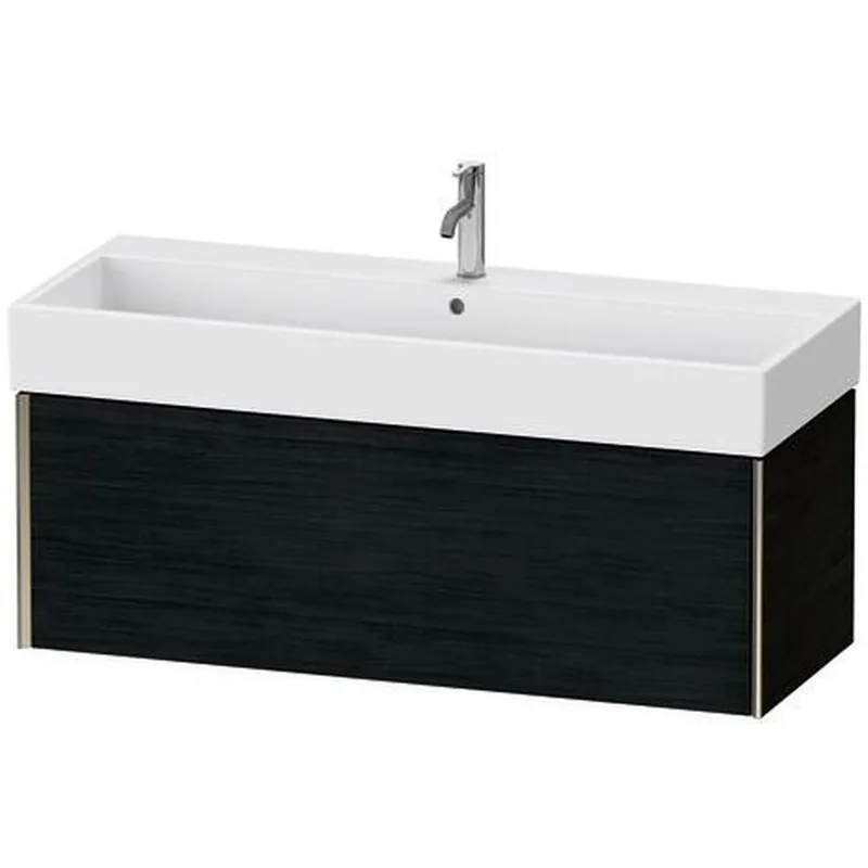 Duravit Xviu 47" x 16" x 18" One Drawer Wall-Mount Vanity Unit, Oak Black (XV42380B116) Hot Deal
