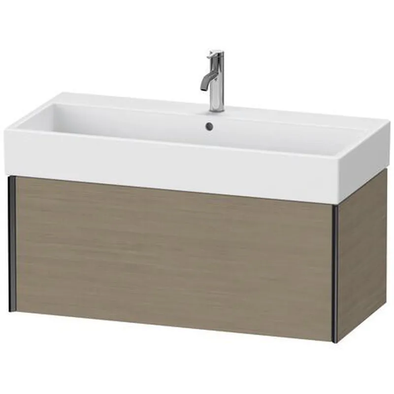 Duravit Xviu 39" x 16" x 18" One Drawer Wall-Mount Vanity Unit, Oak Terra (XV42370B235) Cheap
