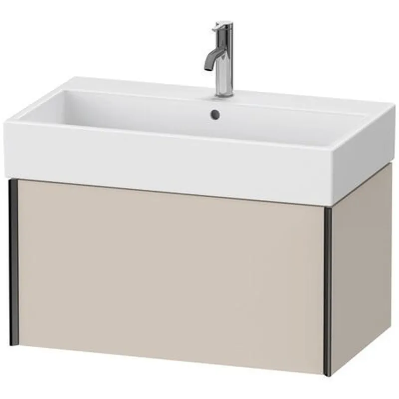 Duravit Xviu 31" x 16" x 18" One Drawer Wall-Mount Vanity Unit, Taupe Matt (XV42360B291) Top Rated