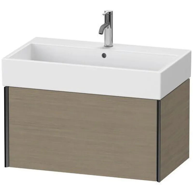 Duravit Xviu 31" x 16" x 18" One Drawer Wall-Mount Vanity Unit, Oak Terra (XV42360B235) Warranty Included