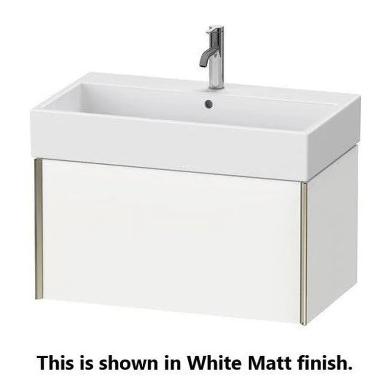 Duravit Xviu 31" x 16" x 18" One Drawer Wall-Mount Vanity Unit, Pine Silver (XV42360B231) Super Sale