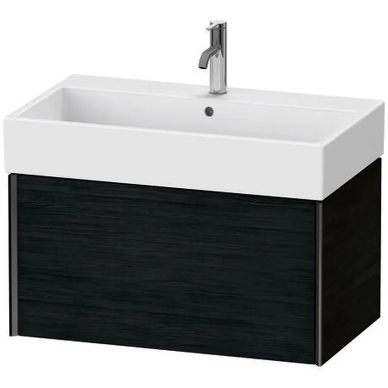 Duravit Xviu 31" x 16" x 18" One Drawer Wall-Mount Vanity Unit, Oak Black (XV42360B216) Factory Price