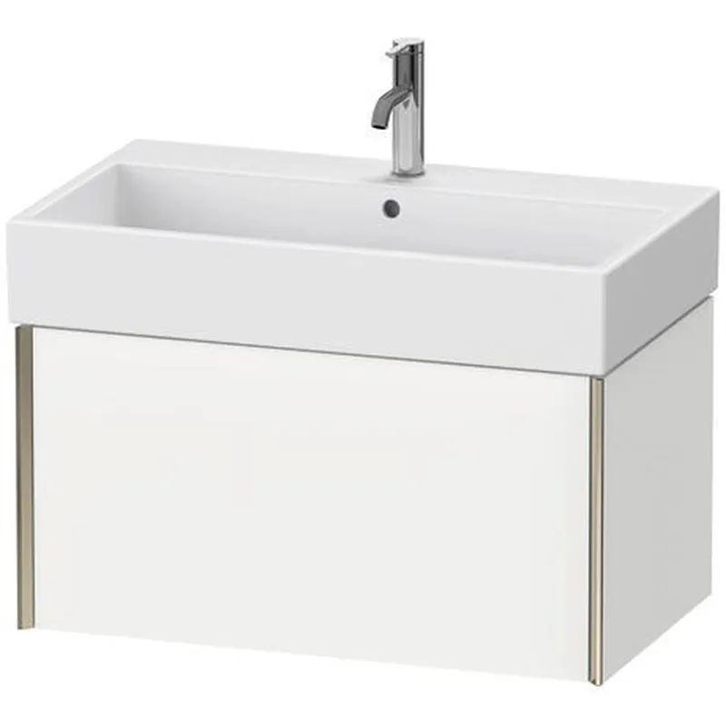 Duravit Xviu 31" x 16" x 18" One Drawer Wall-Mount Vanity Unit, White Matt (XV42360B118) Fresh Stock