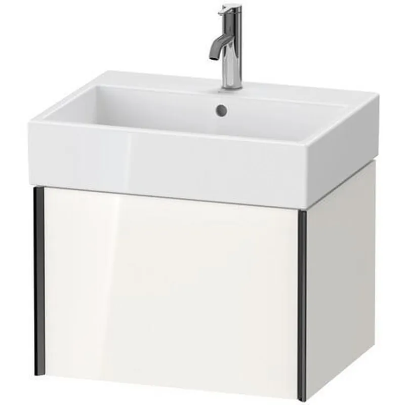 Duravit Xviu 23" x 16" x 18" One Drawer Wall-Mount Vanity Unit, White High Gloss Lacquer (XV42340B285) Factory Price