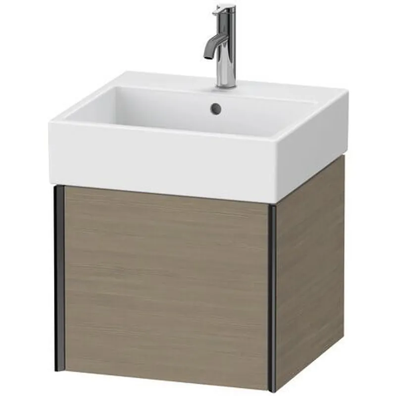 Factory Price Duravit Xviu 19" x 16" x 18" One Drawer Wall-Mount Vanity Unit, Oak Terra (XV42330B235)