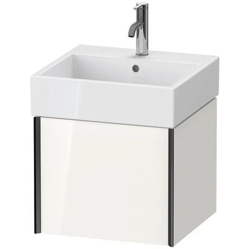 Duravit Xviu 19" x 16" x 18" One Drawer Wall-Mount Vanity Unit, White High Gloss (XV42330B222) Must Have
