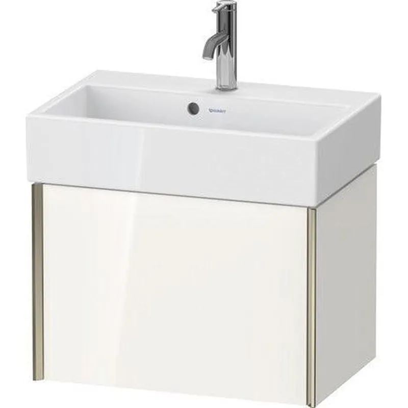 Duravit Xviu 23" x 16" x 15" One Drawer Wall-Mount Vanity Unit, White High Gloss Lacquer (XV42160B185) Weekend Sale