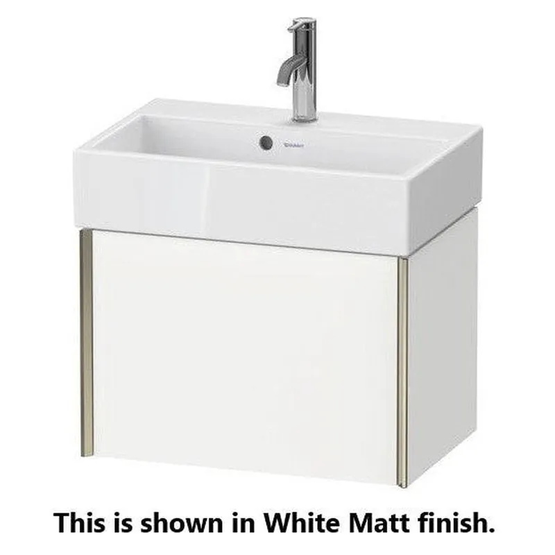 Duravit Xviu 23" x 16" x 15" One Drawer Wall-Mount Vanity Unit, Cashmere Oak (XV42160B111) Grab Now