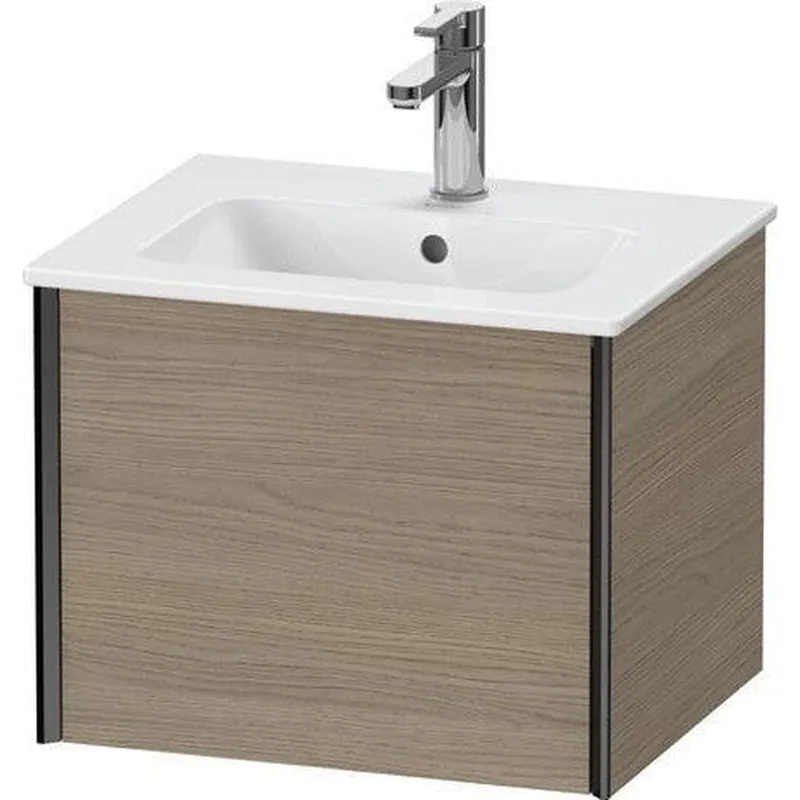Duravit Xviu 20" x 16" x 17" One Drawer Wall-Mount Vanity Unit, Oak Terra (XV42150B235) While Supplies Last