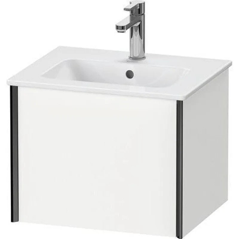 Bulk Order Duravit Xviu 20" x 16" x 17" One Drawer Wall-Mount Vanity Unit, White Matt (XV42150B218)