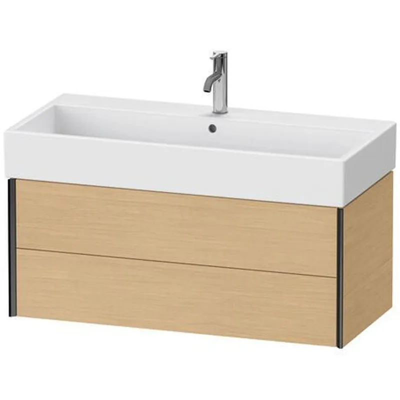 Duravit Xviu 39" x 16" x 18" Two Drawer Wall-Mount Vanity Unit, Natural Oak (XV43370B230) Discount