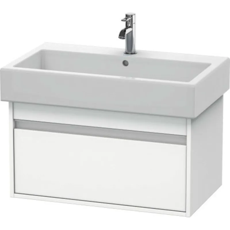 Duravit Ketho 30" x 16" x 17" Wall-Mount Vanity Unit in White Matt (KT668701818) Time-Limited
