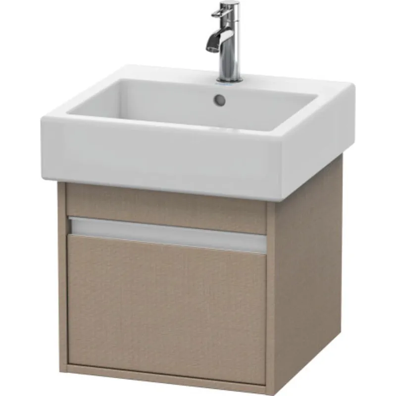 Duravit Ketho 18" x 16" x 17" Wall-Mount Vanity Unit in Linen (KT668507575) Top Pick