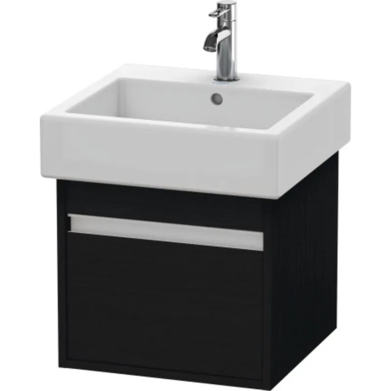 Duravit Ketho 18" x 16" x 17" Wall-Mount Vanity Unit in Oak Black (KT668501616) Big Sale
