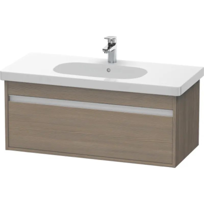 Duravit Ketho 39" x 16" x 18" Wall-Mount Vanity Unit in Oak Terra (KT666803535) Popular