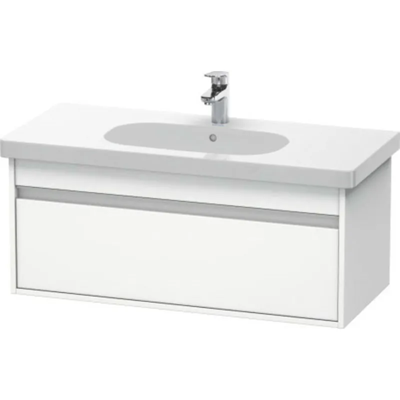 Reduced Price Duravit Ketho 39" x 16" x 18" Wall-Mount Vanity Unit in White Matt (KT666801818)