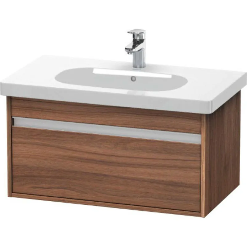 Duravit Ketho 31" x 16" x 18" Wall-Mount Vanity Unit in Natural Walnut (KT666707979) Fresh Stock